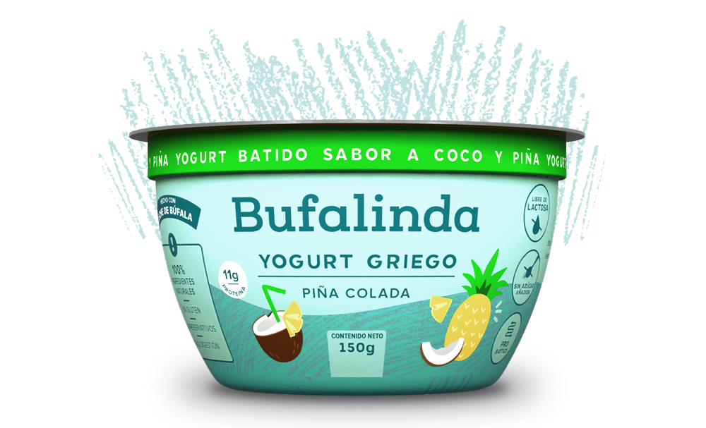 Yogurt Griego Piña Colada